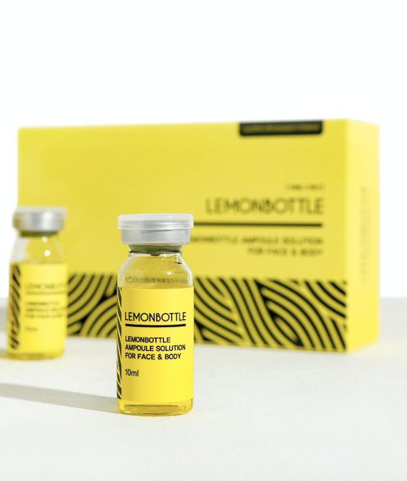 pack of Lemonbottle fat dissolving ampoule solution for face and body 10ml vial